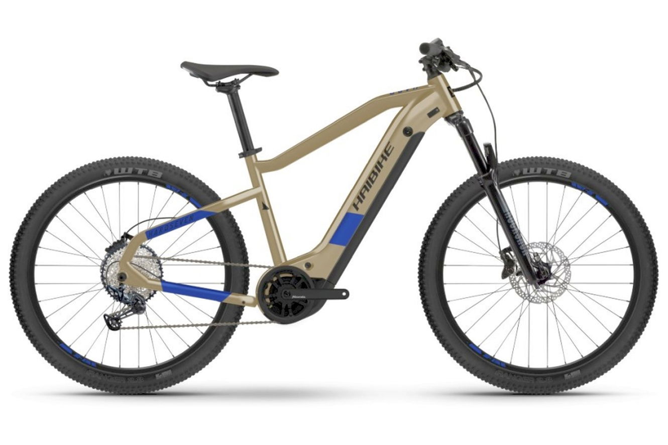 Haibike HardSeven 7 MTB Hardtail coffee/ blue