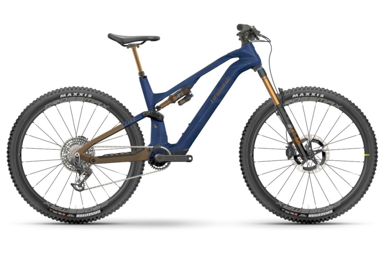 Haibike LYKE CF SE MTB Fully navy/bronze - gloss