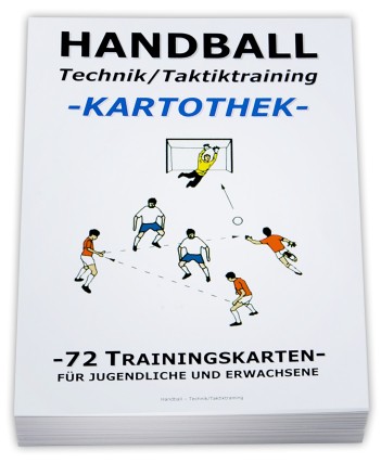 Handball Kartothek Technik-Taktik 70 Karten von Teamsportbedarf.de