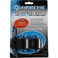 Heelys Wheel Kit Fats Wheels Black von Heelys