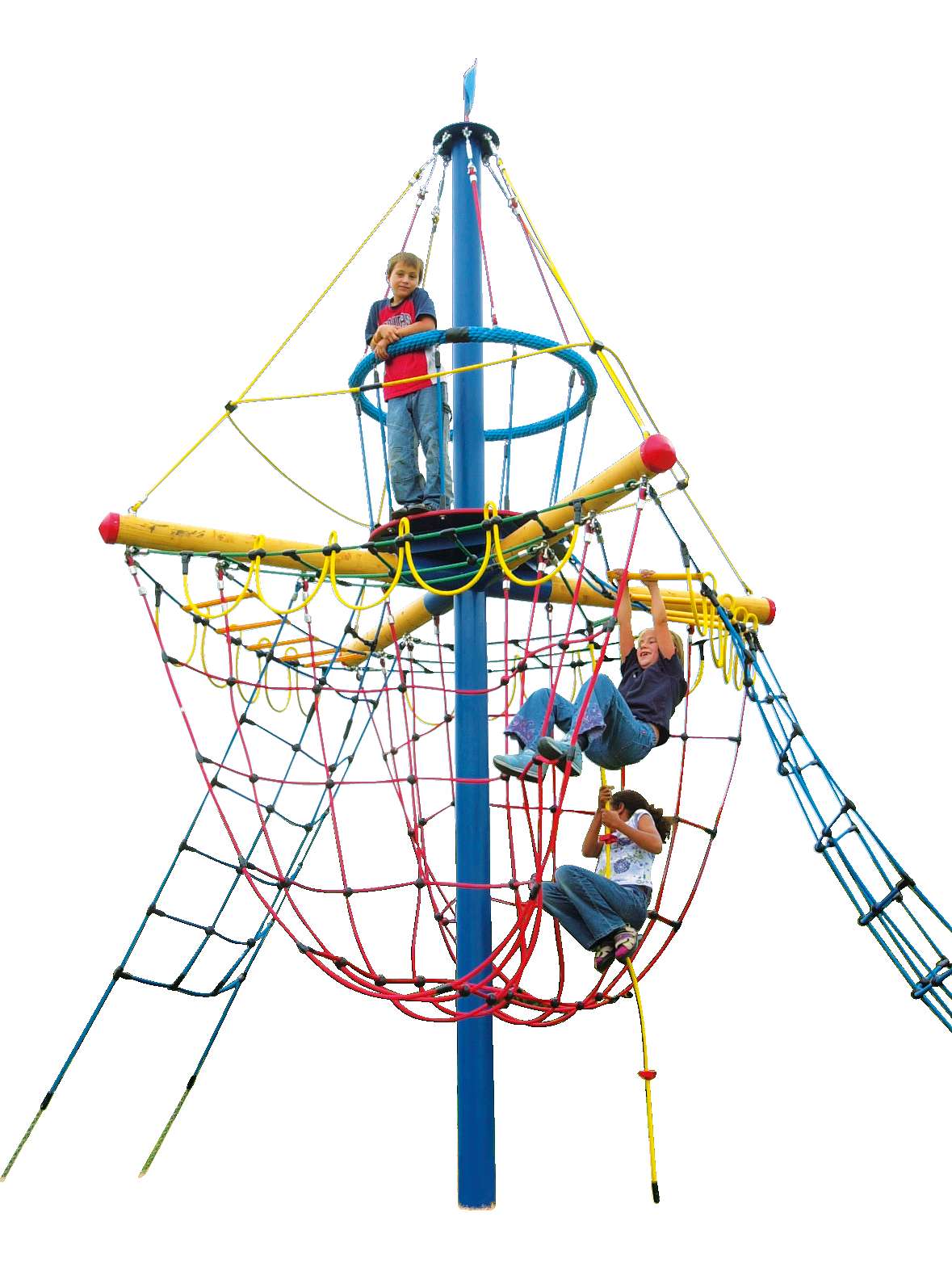 Huck Seiltechnik Seilspielgerät "Piratenturm Störtebecker" von Huck Seiltechnik