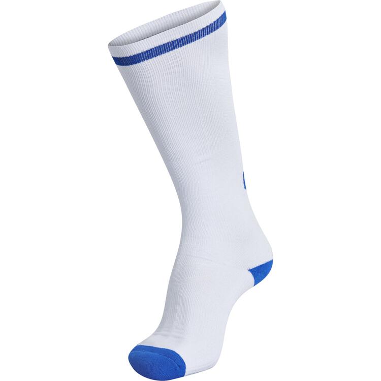 hummel Elite Indoor Socken High WHITE/TRUE BLUE 204044-9368 Gr. 39/42