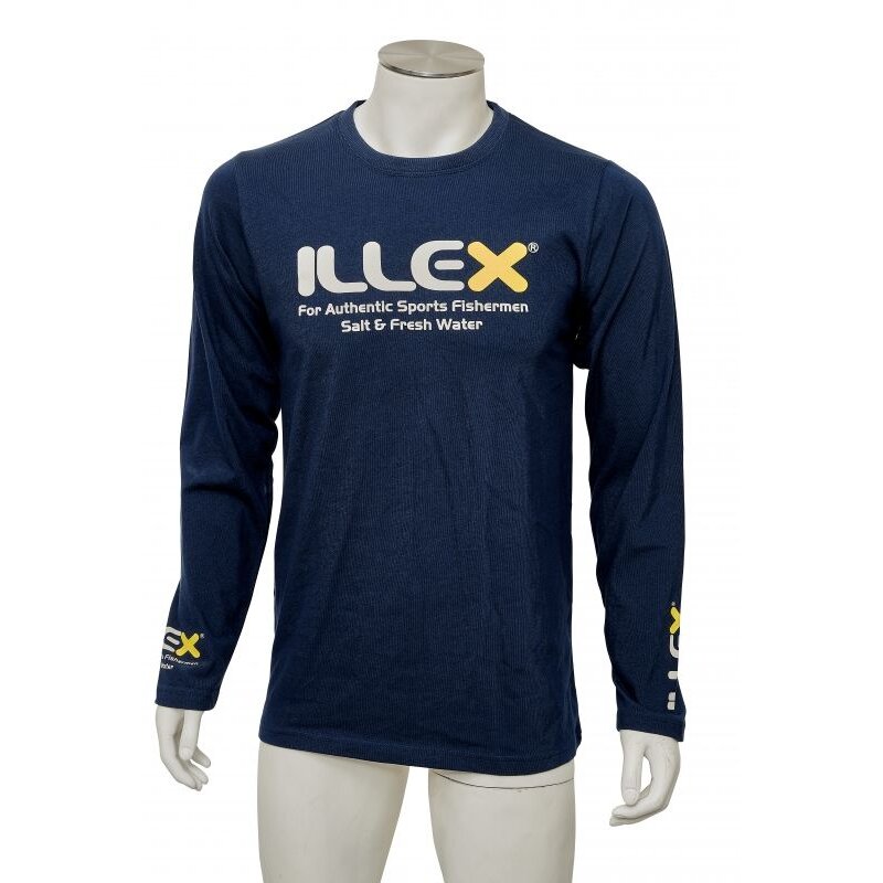 ILLEX T-Shirt Langarm T. XXXL Marineblau