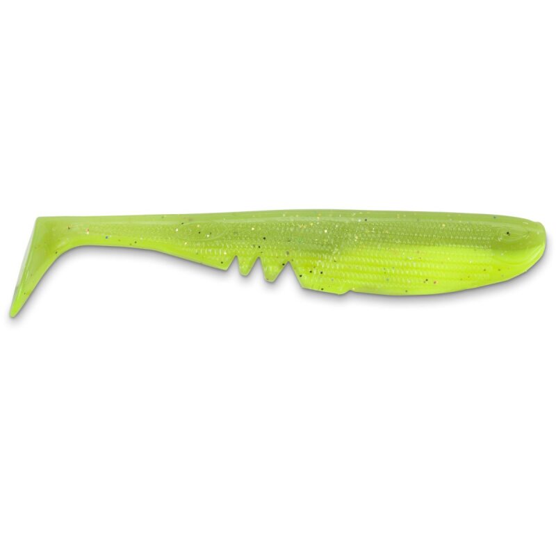 IRON CLAW Moby Racker Shad 12,5cm 8g Fluo Yellow Chartreuse