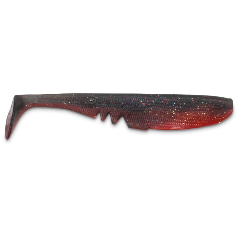 IRON CLAW Moby Racker Shad 22cm Schwarz Rot Gold