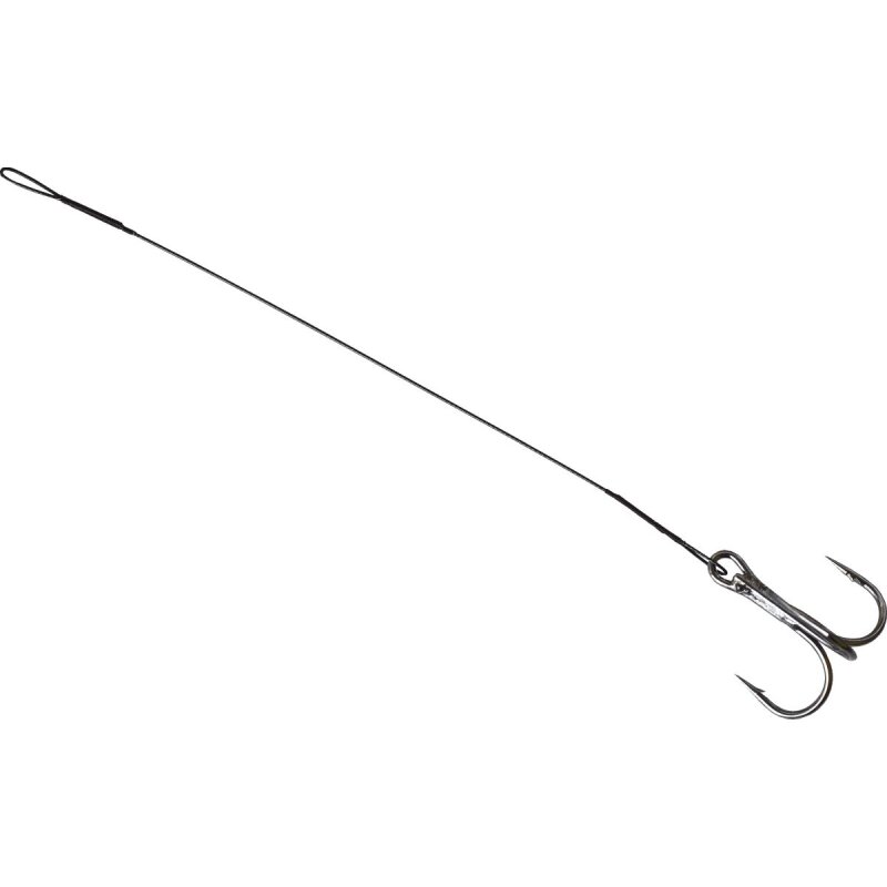 IRON CLAW 1x7 Stinger-System Gr.8 5cm 6kg Black Nickel 2Stk.