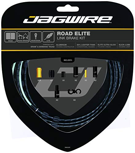 Jagwire JCK700 Road Elite Link Kabelbremsen-Set, Schwarz von Jagwire