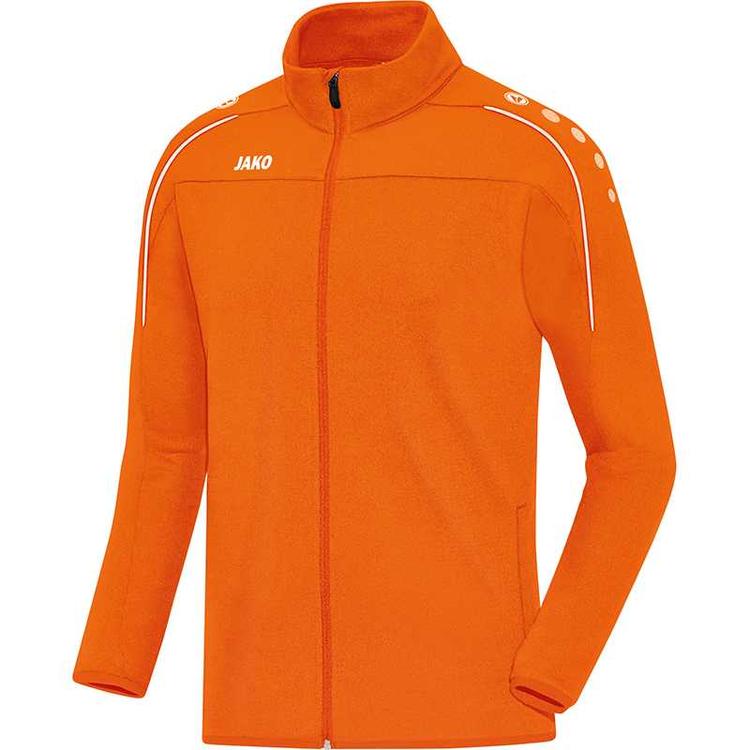 Jako Freizeitjacke Classico neonorange 9850 19 Gr. 164