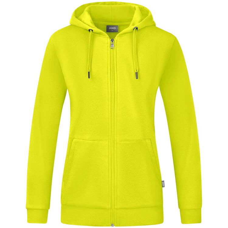 Jako Kapuzenjacke Organic C6820 lime Gr. 44