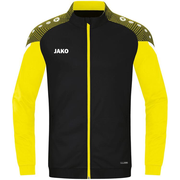 Jako Polyesterjacke Performance 9322 schwarz/soft yellow XL