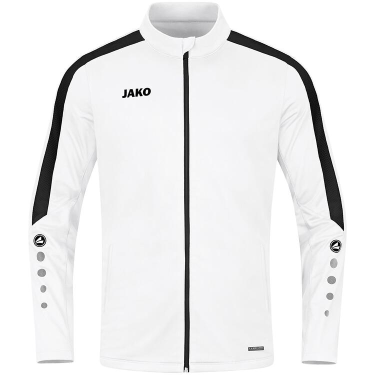 Jako Polyesterjacke Power 9323 000 wei? - Gr. 116