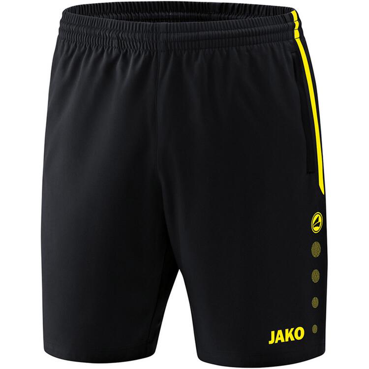 Jako Short Competition 2.0 schwarz/neongelb 6218 33 Gr. XL