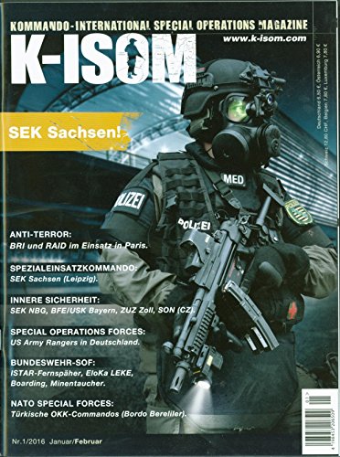 K-ISOM 1/2016 Special Operations Spezialkräfte Magazin Kommando Bundeswehr Waffe von K-ISOM