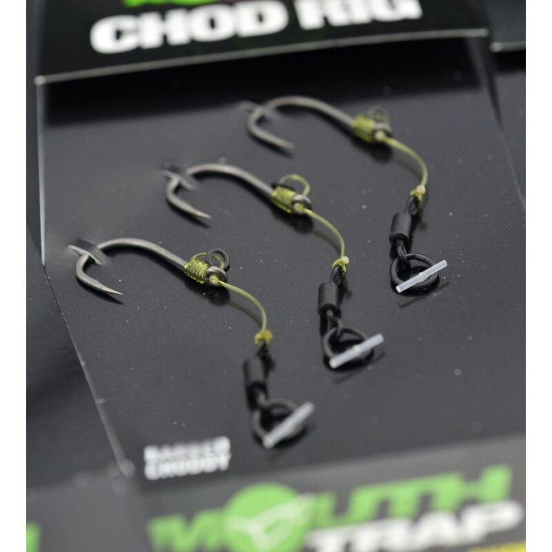 KORDA Chod Rig Short Barbed Gr.4 11,3kg 3Stk.