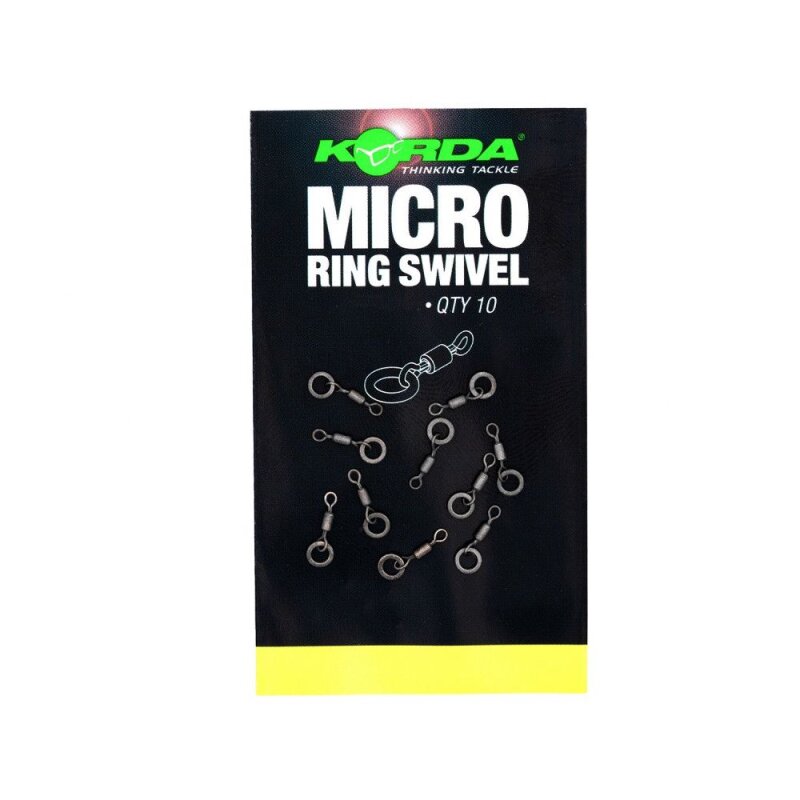 KORDA Micro Rig Ring Swivel L 10Stk.