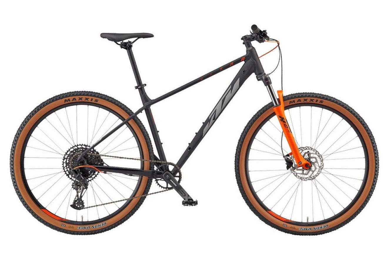 KTM ULTRA FUN 29 Diamant black matt (grey+orange)