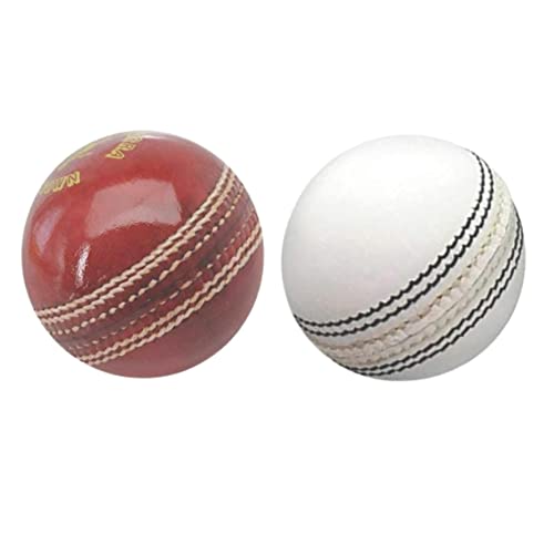 Kalindri Sports Cricketball, Leder, 4 Stück