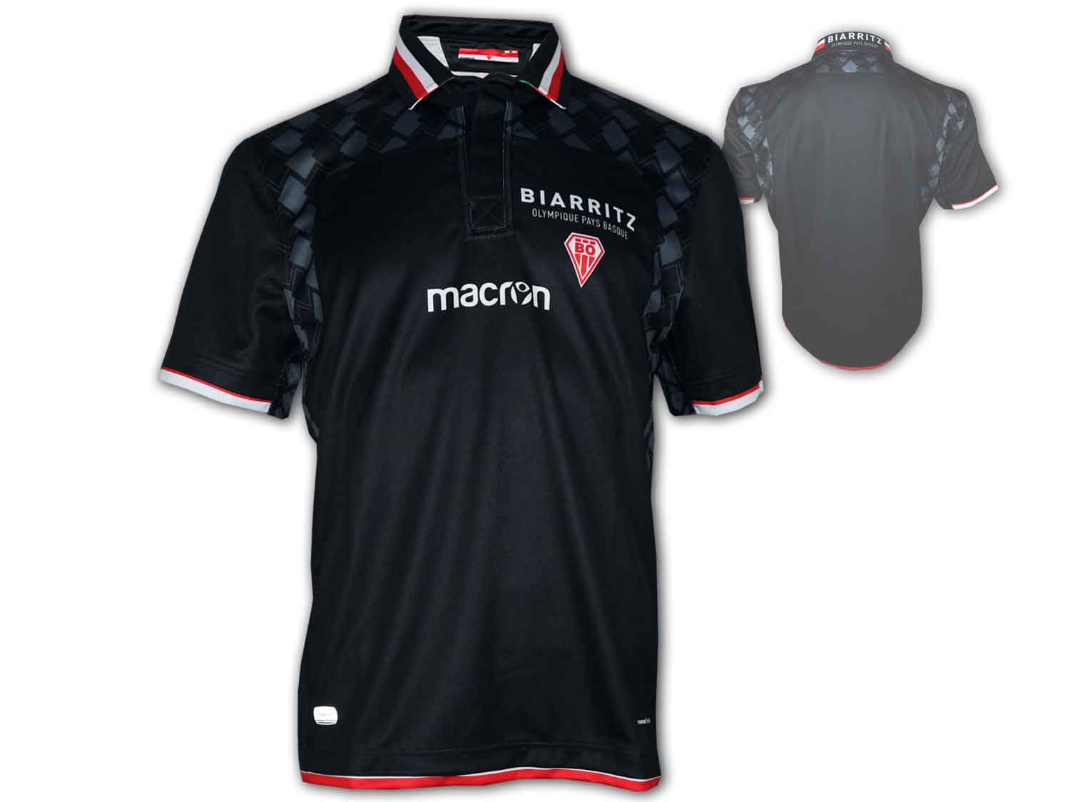 Macron Biarritz Olympique Away Rugby Jersey
