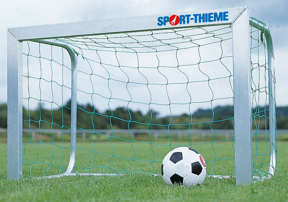 Sport-Thieme Fußballtornetz für Mini-Fußballtor, MW 10 cm, Grün, Für Tor 1,20x0,80 m, Tortiefe 0,70 m von Sport-Thieme