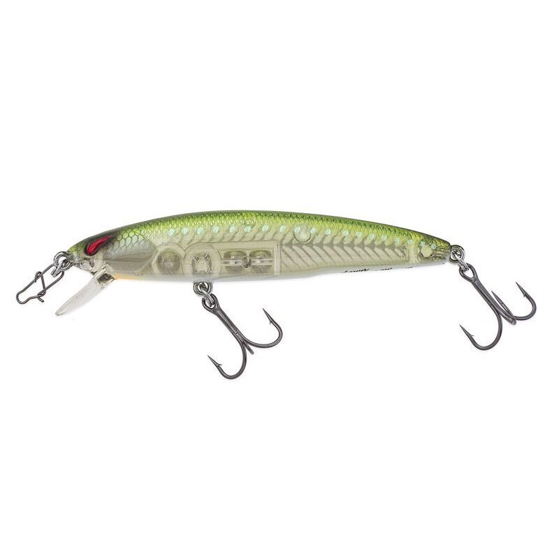 NORIES Laydown Minnow Just Wakasagi 7,3cm 6g BB Clear Water Green