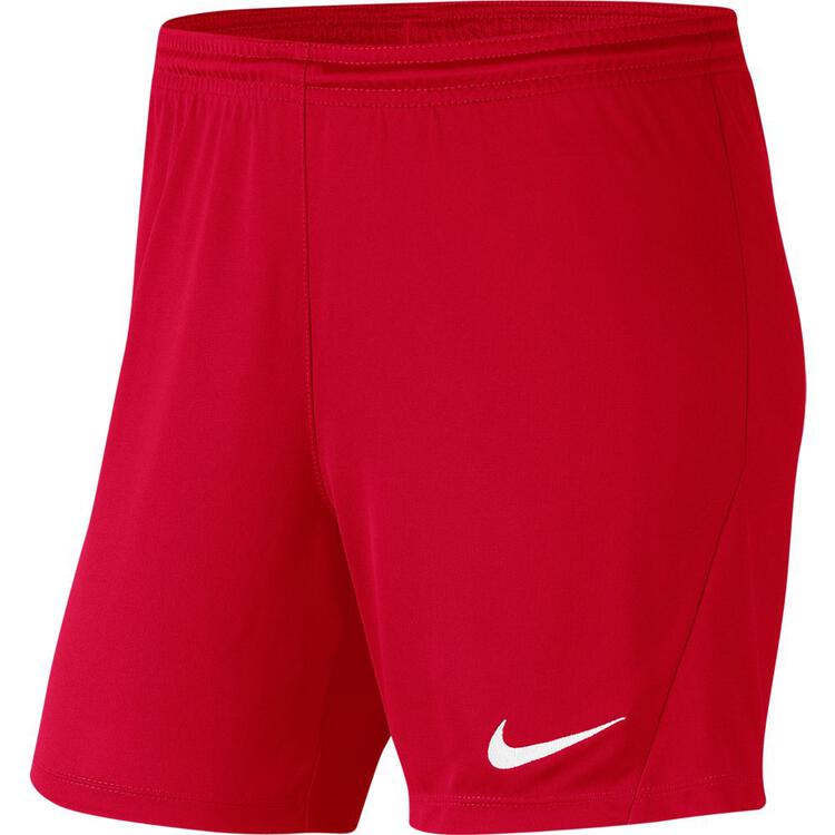 Nike WOMEN'S NIKE DRI-FIT PARK III SHORT UNIVERSITY RED/WHITE...