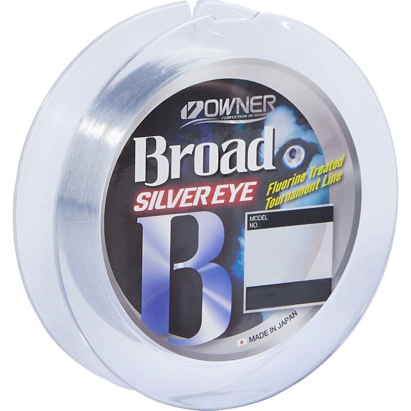 OWNER Broad Silver Eye 0,18mm 3,1kg 150m Hellgrau