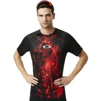 Oakley MTB Short Sleeve Tech Tee Flames von Oakley