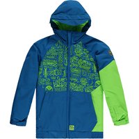 Oneill Grid Jacket Kinder-Snowboardjacke Blue/Green von O'Neill