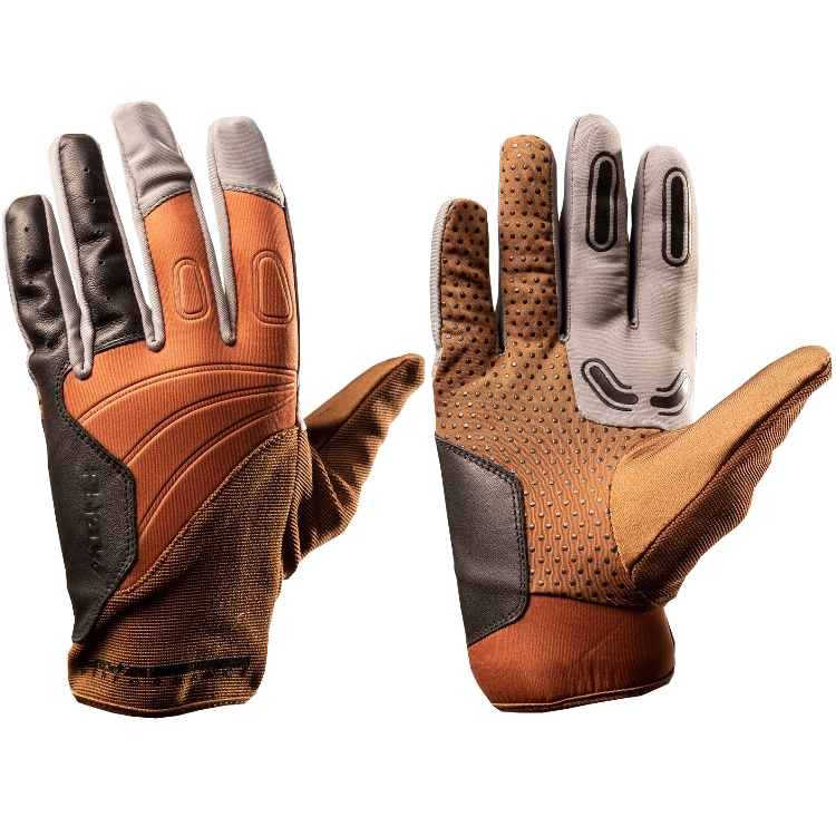 PBRack Flow Gloves Paintball Handschuhe 2.0 (Golden-Brown) L/XL