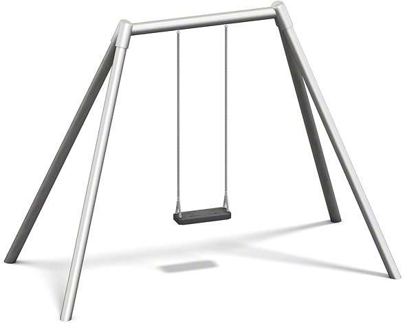 Playparc Einzelschaukel "Metall", Aufhängehöhe 245 cm von Playparc