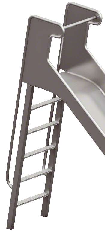 Playparc Leiteraufstieg für Rutschen, Podesthöhe: 175 cm von Playparc