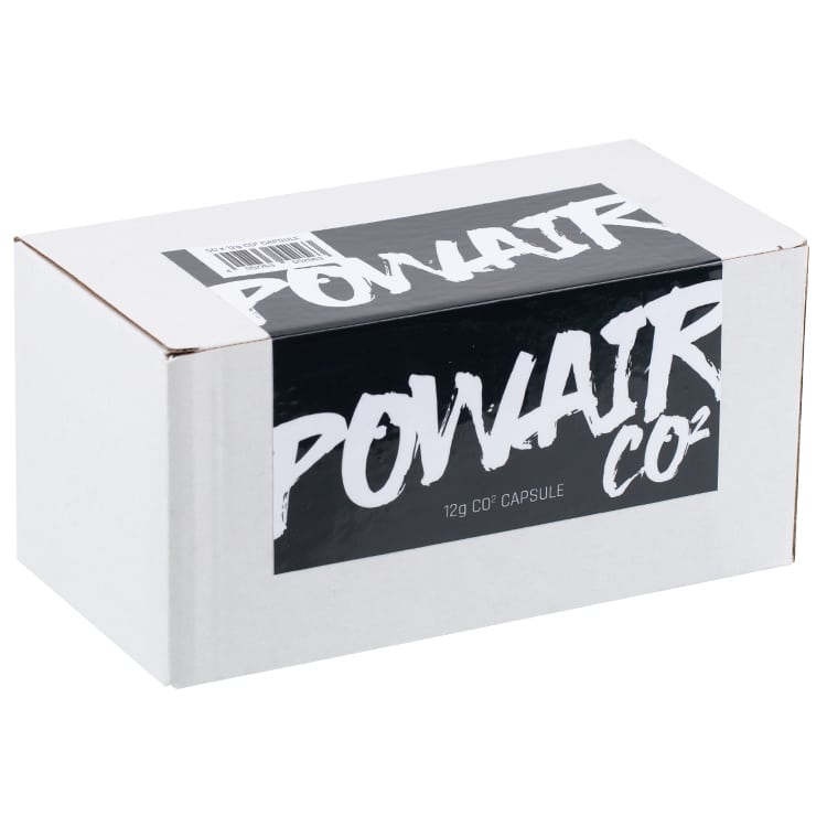 PowAir 12g Co2 Kapseln für Paintball Markierer & Airsoft Waffen (50er Big Box)