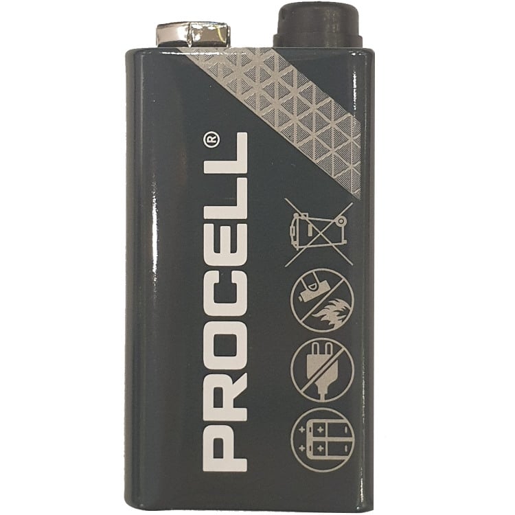 Procell/Duracell 9 Volt Block Paintball Markierer Batterie