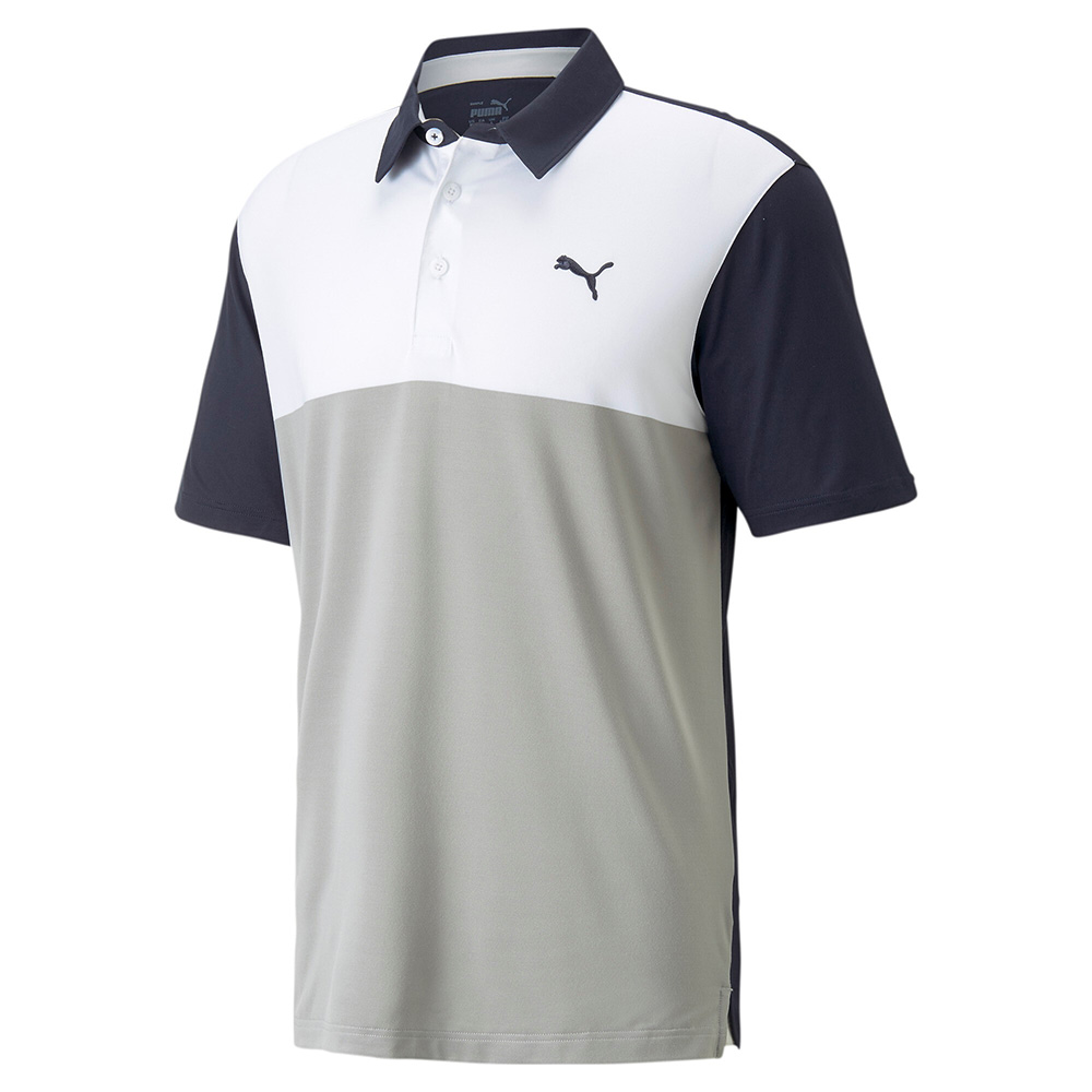 'Puma Golf Herren Cloudspun CB Polo grau/weiss/navy' von 'Puma Golf'