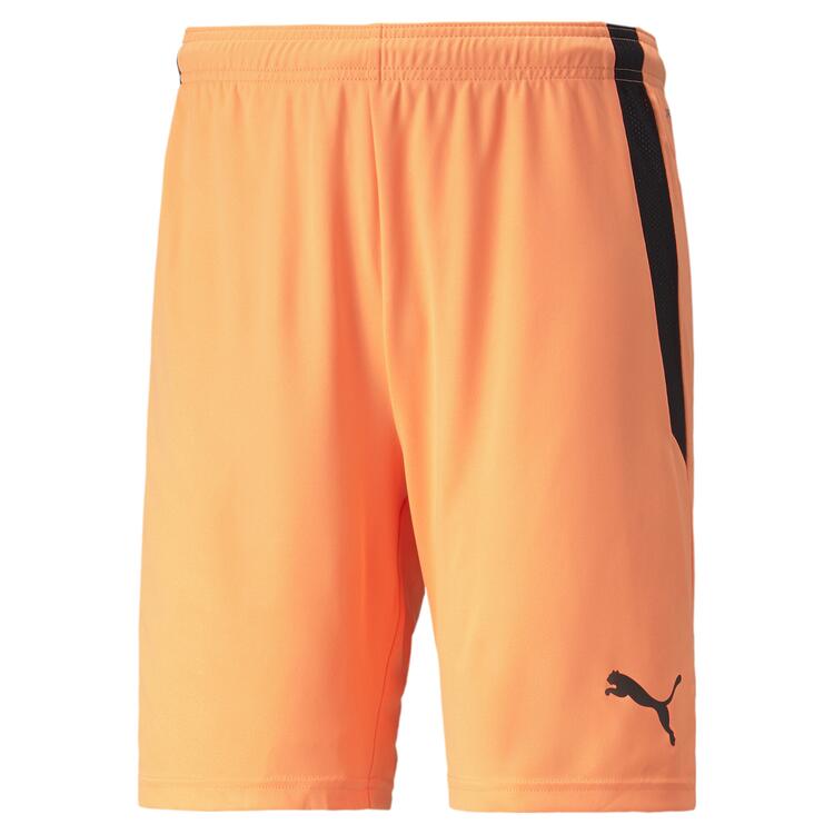 Puma teamLIGA Shorts 704924 Neon Citrus-Puma Black - Gr. XL