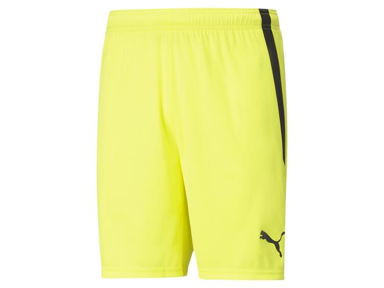 Puma teamLIGA Shorts 704924 Fluo Yellow-Puma Black - Gr. L