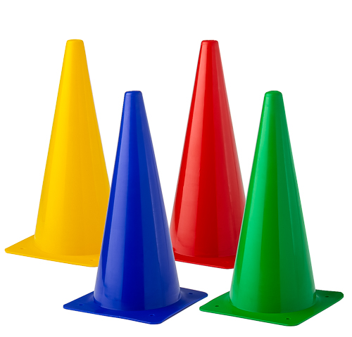 Pylonen (4 Farben) - Höhe: 38 cm von Teamsportbedarf.de