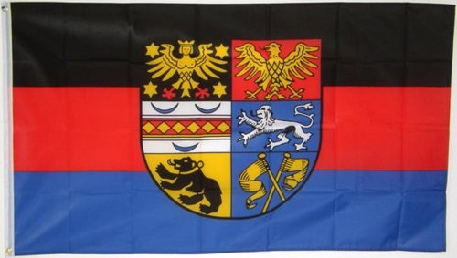 Qualitäts Fahne Flagge Ostfriesland 90 x 150 cm mit verstärktem Hissband von Markenlos