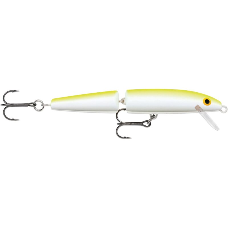 RAPALA Jointed 11cm 9g Silver Fluorescent Chartreuse UV