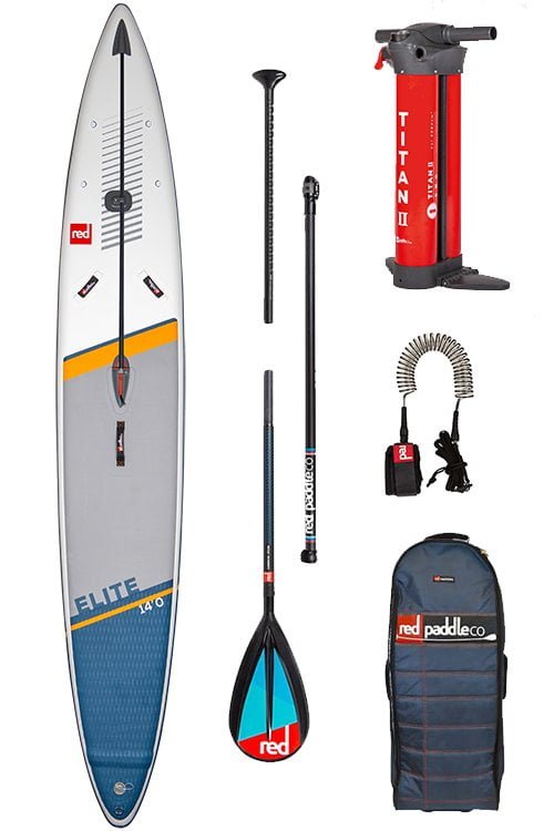 Red Paddle 14″ x 27″ Elite MSL SUP Board Paket von Red Paddle SUP
