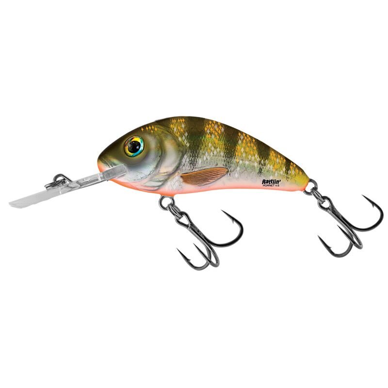 SALMO Rattlin Hornet Floating 5,5cm 10,5g Yellow Holographic Perch