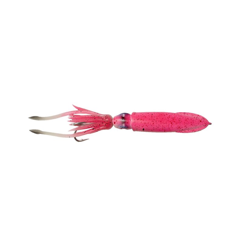 SAVAGE GEAR 3D Swim Squid Jig 24cm 300g Pink Glow