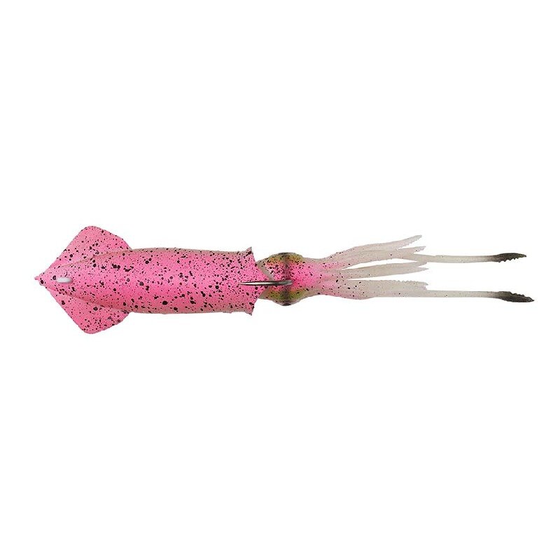 SAVAGE GEAR 3D TPE Swim Squid 95mm 10g Pink Glow 2Stk.
