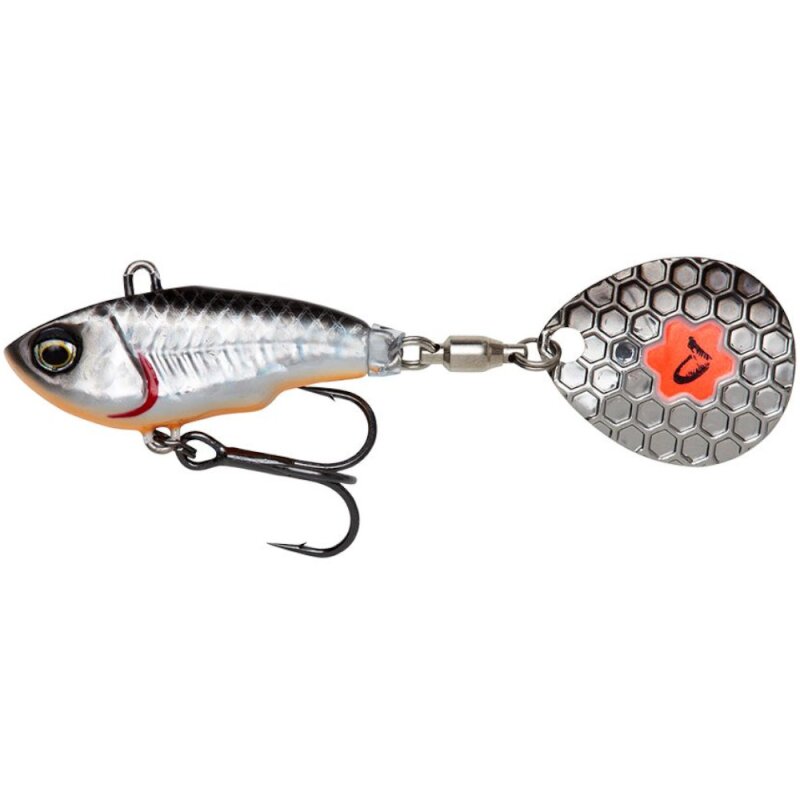 SAVAGE GEAR Fat Tail Spin 5,5cm 6,5g Dirty Silver