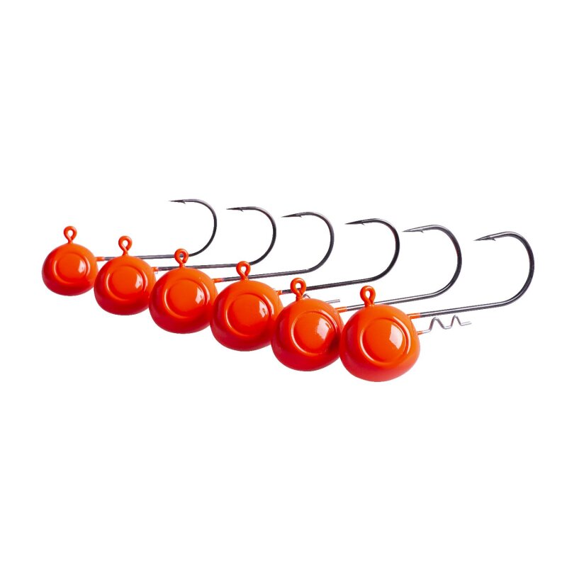 SAVAGE GEAR Rattle Jig Head Gr.10/0 120g Japanese Red UV