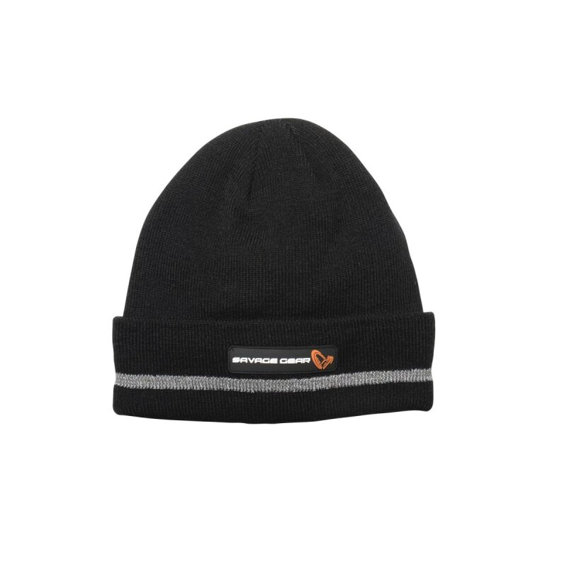 SAVAGE GEAR Reflex Beanie OneSize Black/Reflex