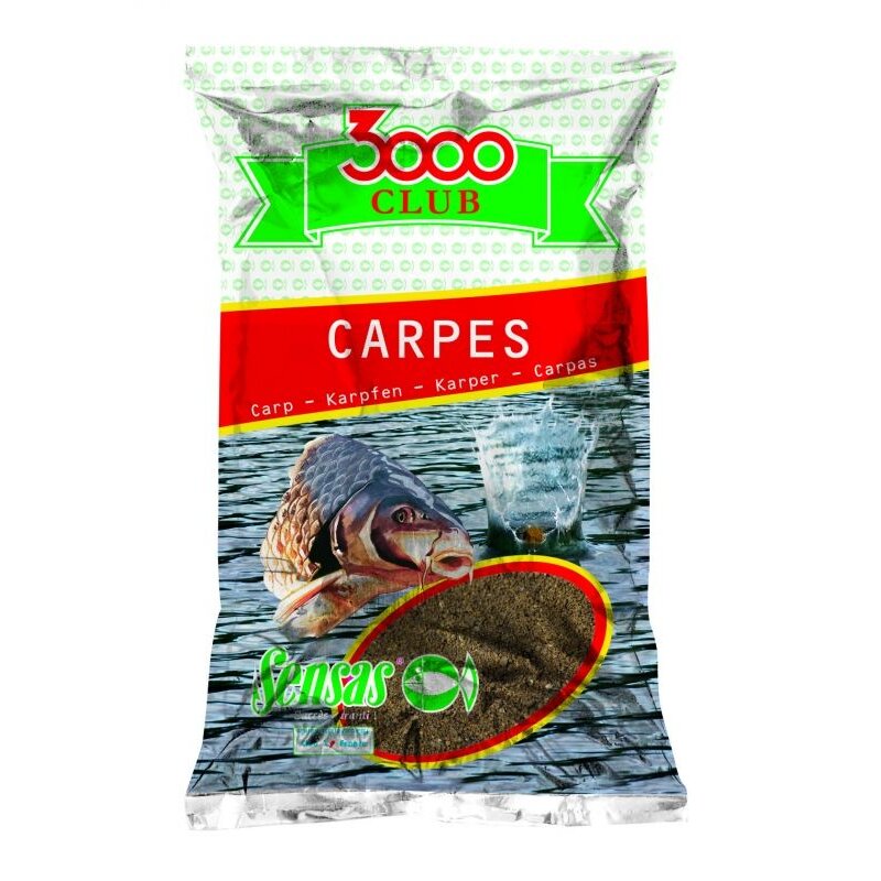 SENSAS 300 Club Karpfen Gelb 1kg (3,01 € pro 1 kg)