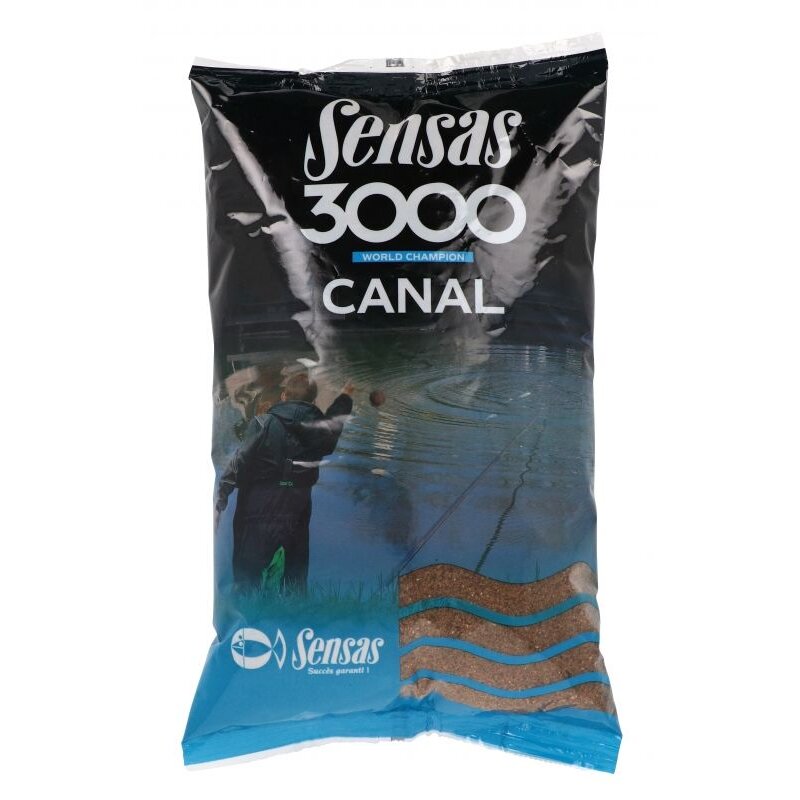 SENSAS 3000 Canal (Kanal) 1kg (4,37 € pro 1 kg)