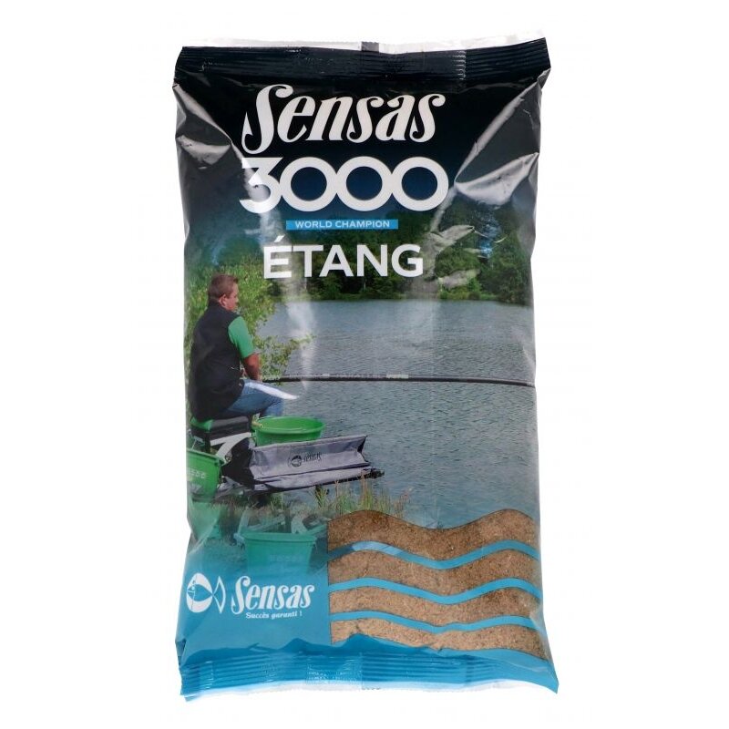 SENSAS 3000 Etang Stillwasser 1kg (4,37 € pro 1 kg)