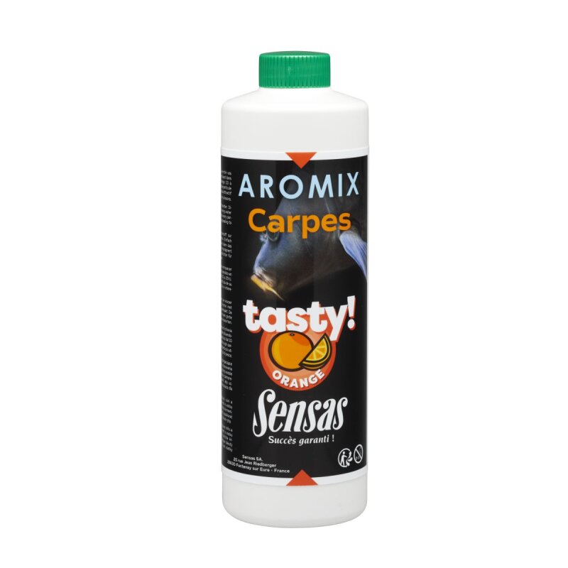 SENSAS Aromix Carp Tasty Orange 500ml (9,82 € pro 1 l)